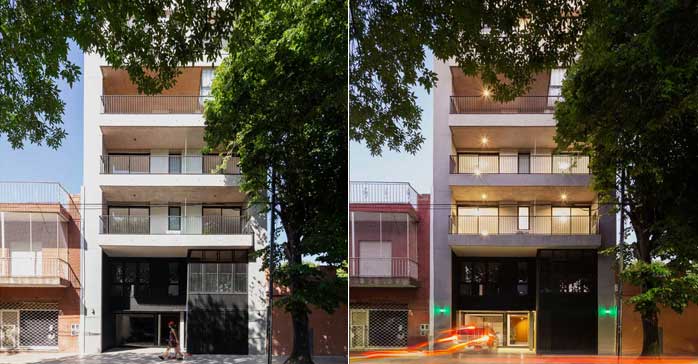 Edificio de viviendas Gamarra 1245 / LST Arquitectura