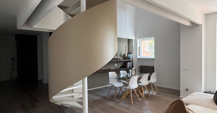 Apartamento Un taglio netto / Filippo Bombace