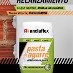 Anclaflex relanza su Pasta de Agarre con nueva imagen y envase propio