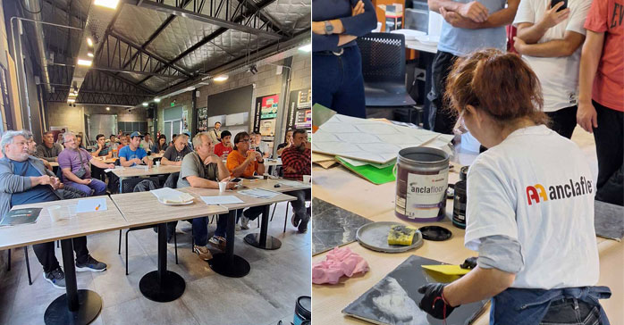 Anclaflex invita a una nueva capacitación gratuita sobre Revestimientos de Diseño y Técnicas Decorativas