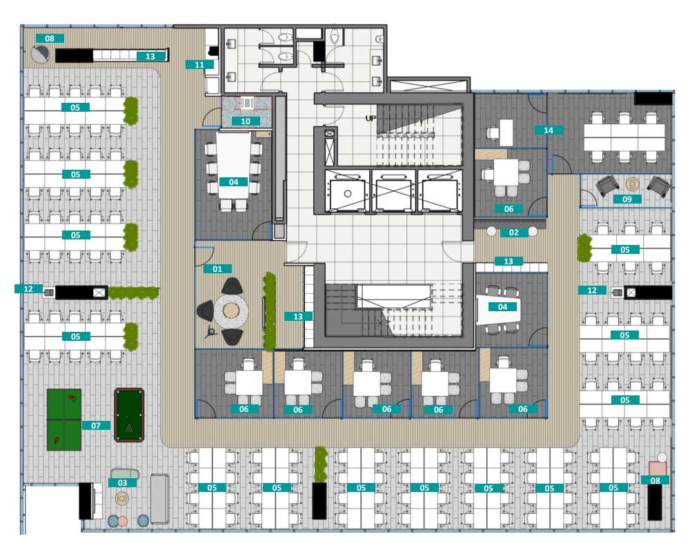 Oficinas Solventa Colombia / Contract Workplaces